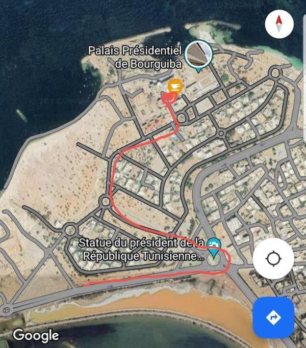 Appartement En Bord De Mer 莫纳斯提尔 外观 照片